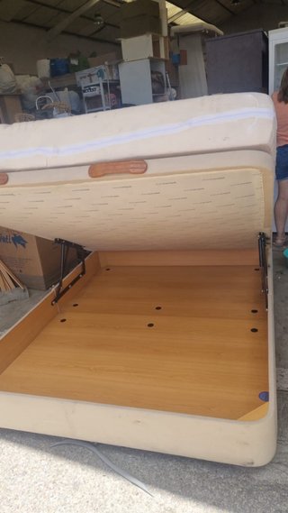 Cama Canapé 150x190 con Colchón