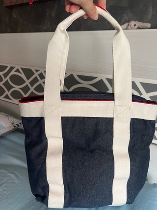 Bolso Tommy Hilfiger Denim Azul y Blanco