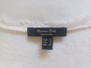 Casaca Lino Massimo Dutti Talla S