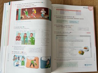 Libro de alemán Momente A1.2. Arbeitsbuch.