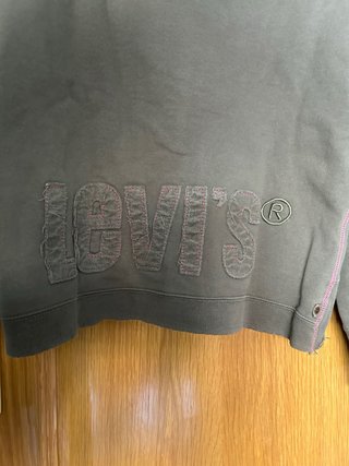 Chaqueta Levi's con cremallera verde oliva