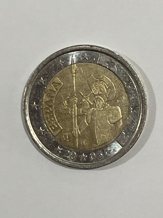 Moneda 2 Euros España Don Quijote 2005