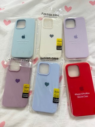 Fundas iPhone 15 Pro Max Silicona