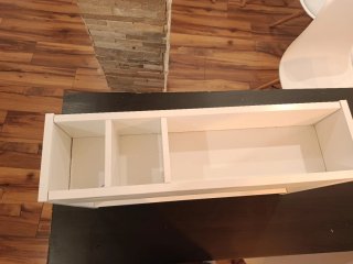 Estantería escritorio Ikea PÅHL blanca