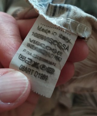Vestito estivo floreale taglia unica