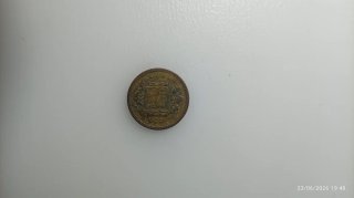 Moneda una peseta  Francisco Franco 1947