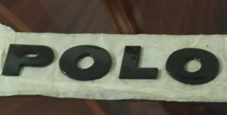 Emblema posteriore originale Volkswagen Polo