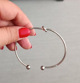 Set 5 Pulseras Plata Geométricas Vintage Nuevas