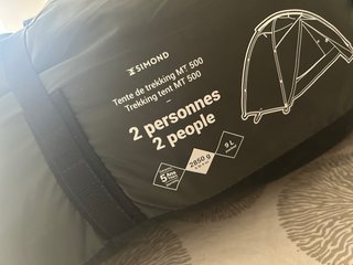 Tienda de campaña MT500 simond