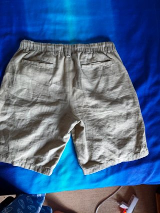 Pantalón Lino Verde Talla L