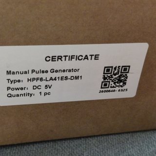 GENERADOR DE PULSOS MANUAL (MPG)-HPF6-LA41S-DM1