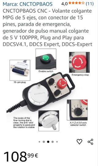 GENERADOR DE PULSOS MANUAL (MPG)-HPF6-LA41S-DM1