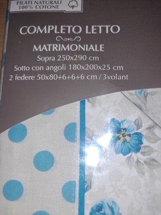 Completo letto matrimoniale Preziosa