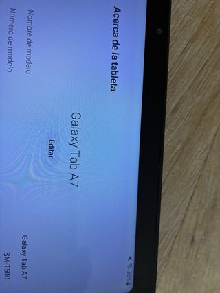 Samsung Galaxy Tab A7 Negra