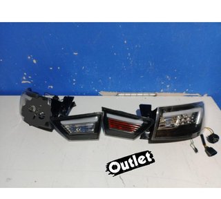 DC PILOTOS RENAULT CLIO 4 13-16 LIGHT BAR FONDO NEGRO R14839