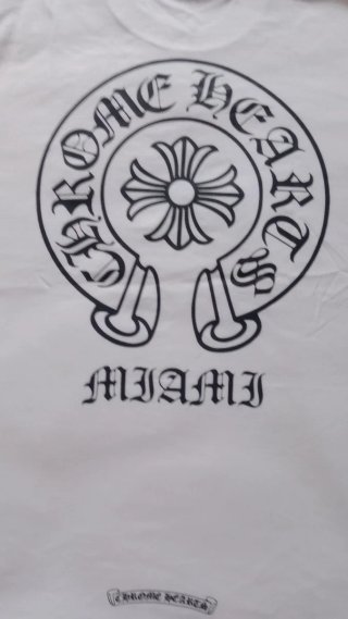 Camiseta Chrome Hearts Talla M Blanca