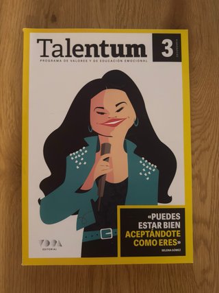 Talentum, 3 Secundaria programa de valores y de...