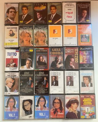 30 Cassettes Variados Música Clásica y Más