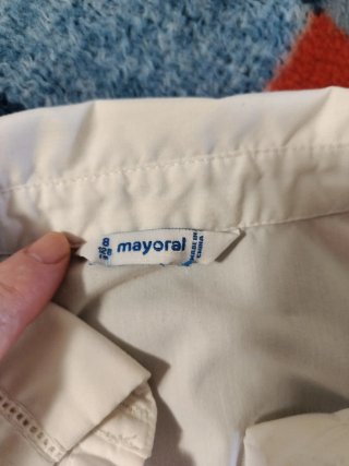 Lote 2 Camisas Mayoral Blancas