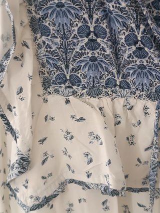 Fatface Top Talla L/40 Viscosa Estampado Floral