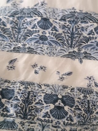 Fatface Top Talla L/40 Viscosa Estampado Floral