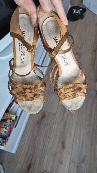 Zapatos baile latinos Manuel Reina 37