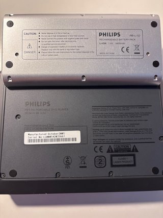 Philips DVD Portátil PET715