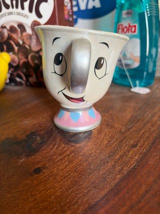 Taza Chip Bella y Bestia Cerámica