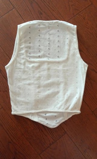 Corsetto Girl Bianco Pizzo