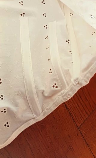Corsetto Girl Bianco Pizzo