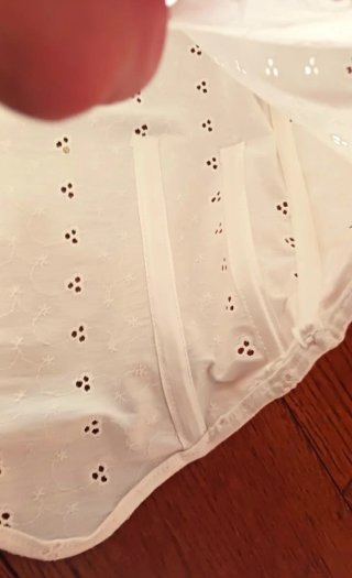 Corsetto Girl Bianco Pizzo