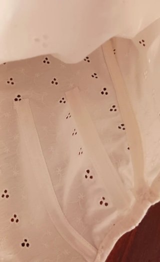 Corsetto Girl Bianco Pizzo