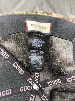 Gorra Gucci Marrón y Verde