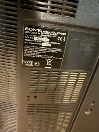 Televisor Sony BRAVIA Negro