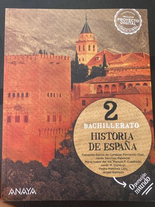 Historia de España 2 bachillerato