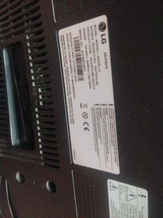 Televisión LG Negra/Marrón de 32 pg