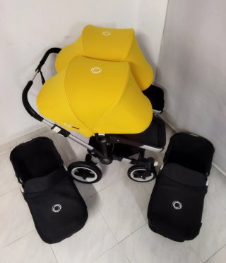 Bugaboo Donkey Amarillo Doble