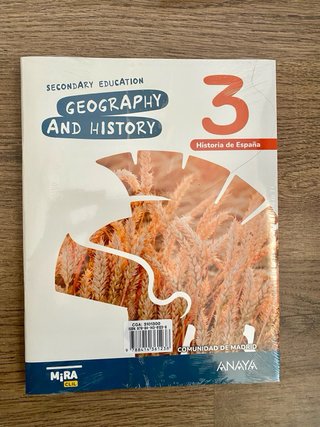 Geography and History 3. Student's Book.