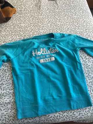 Suéter Hollister Talla L mujer Teal