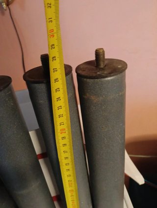 4 Patas Cama 26cm. Las 4 x 10 euros