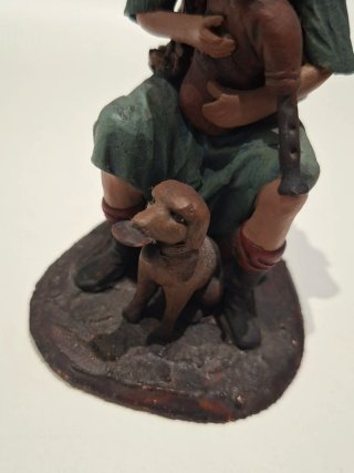 Figura Belén Perro Lazarillo