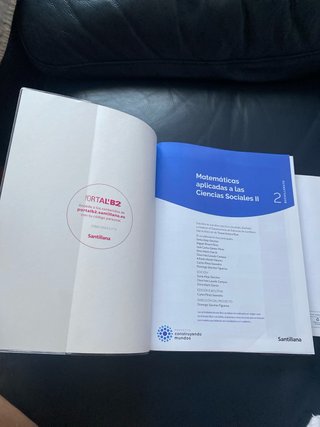 Matemáticas aplicadas a las Ciencias Sociales I...
