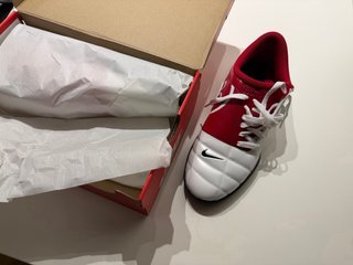 Zapatillas Nike Total 90 Blancas y Rojas