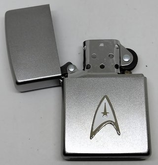 Zippo Star Trek (Blanco).