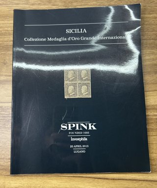 SPINK Sicilia Collezione Medaglia d'Oro Catalogo