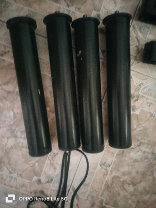 Patas de somier  (4 unidades) y 4 redonda