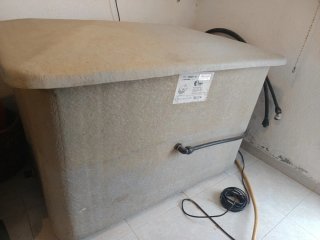 Depósito agua 1000L Poliéster con tapa