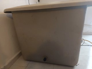 Depósito agua 1000L Poliéster con tapa