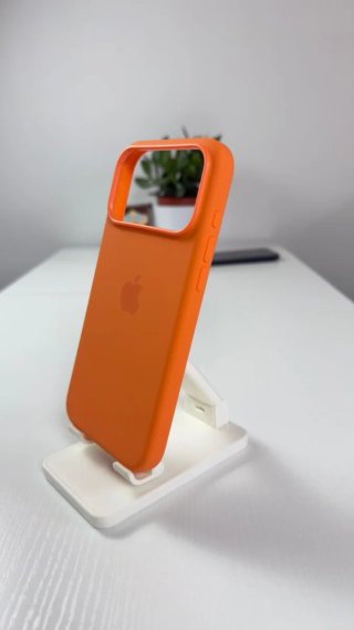 Funda Silicona iPhone 17 Pro/Pro Max Naranja
