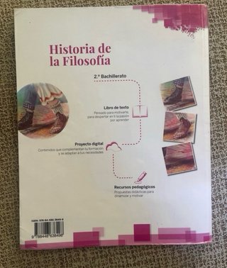 Historia de la filosofía, 2 Bachillerato